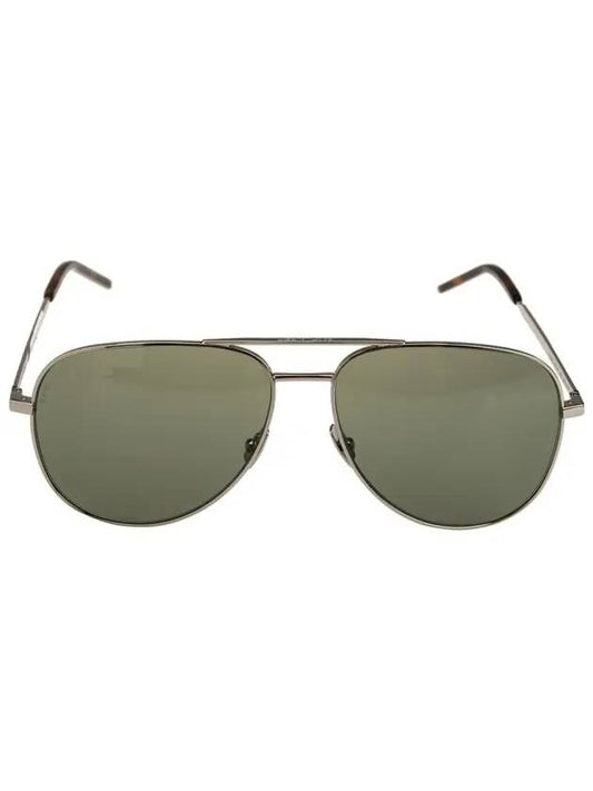 Metal Sunglasses Gray - SAINT LAURENT - BALAAN.