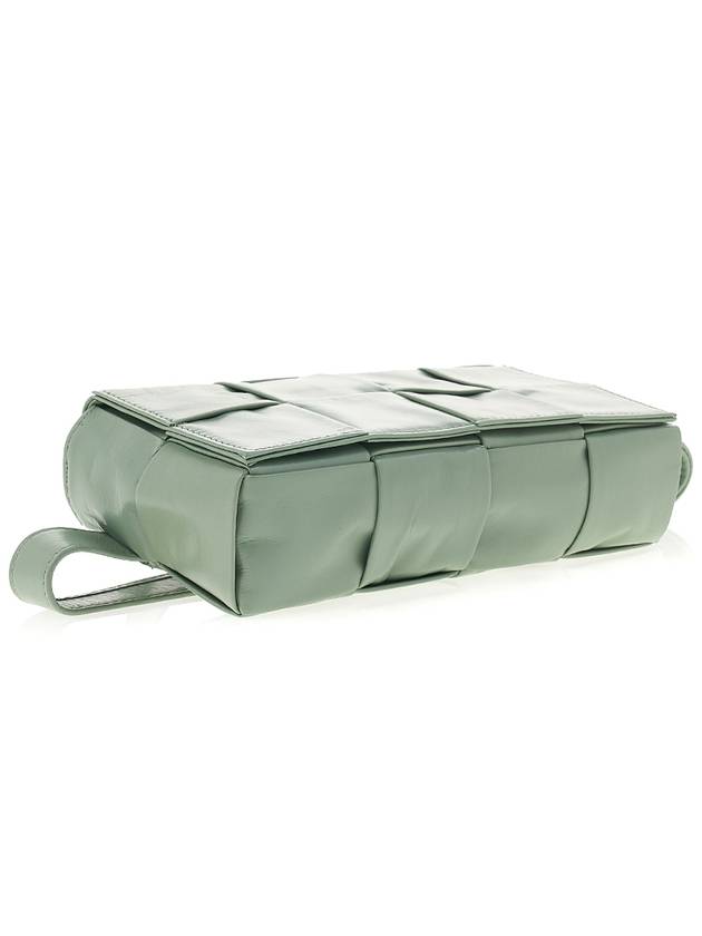 Intrecciato Cassette Mini Belt Bag Sage Green - BOTTEGA VENETA - BALAAN.