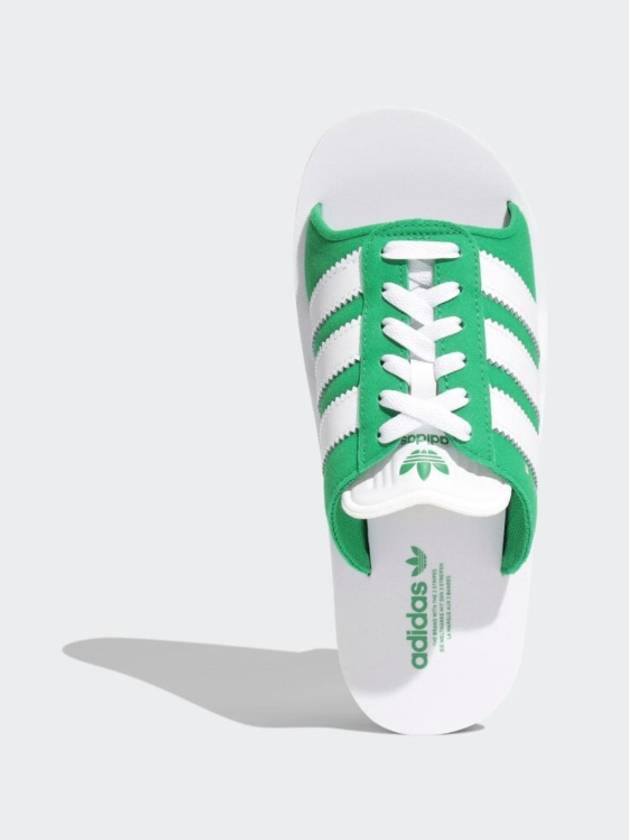 Original Gazelle Beach Slippers Green - ADIDAS ORIGINALS - BALAAN 3