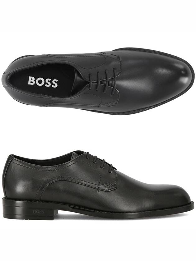 Men's Logo Lace Up Oxfords Black - HUGO BOSS - BALAAN 1