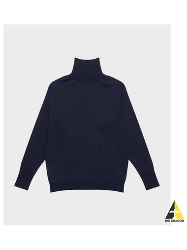 ANDERSEN Marine Turtleneck Navy Blue - ANDERSEN-ANDERSEN - BALAAN 1