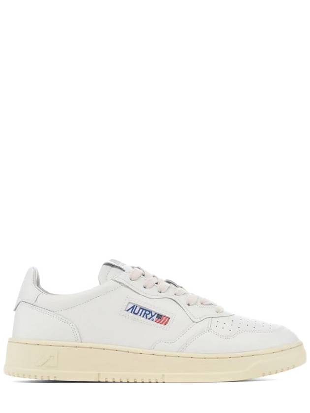 Medalist Leather Low Top Sneakers White - AUTRY - BALAAN 2