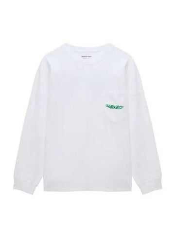 t shirt logo pocket sweatshirt white - MARTINE ROSE - BALAAN 1