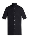 Classic Short Sleeve Shirt Black - MAISON MARGIELA - BALAAN 2