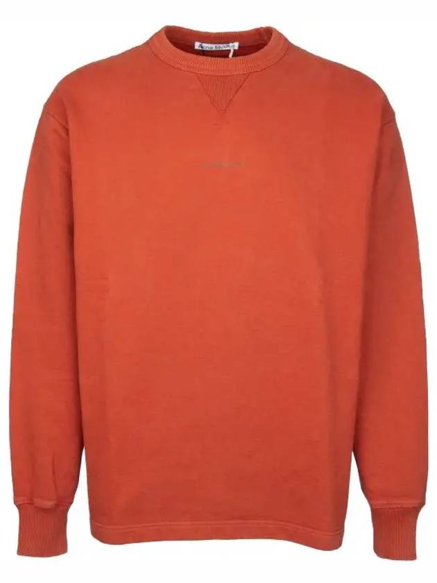 Acne logo oversized brushed sweatshirt Cooper BI0082 - ACNE STUDIOS - BALAAN 1