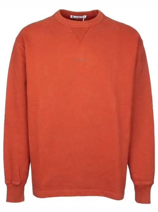 Acne logo oversized brushed sweatshirt Cooper BI0082 - ACNE STUDIOS - BALAAN 1