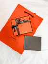 Citizen Twill Compact Card Wallet Gris Meyer - HERMES - BALAAN 3