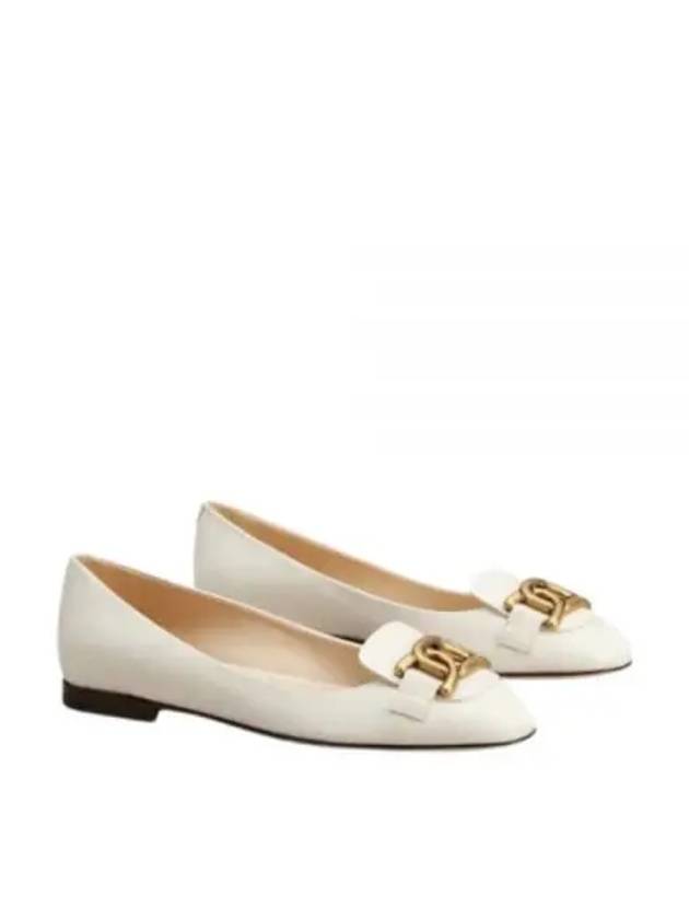 Kate Leather Ballerina White - TOD'S - BALAAN 2