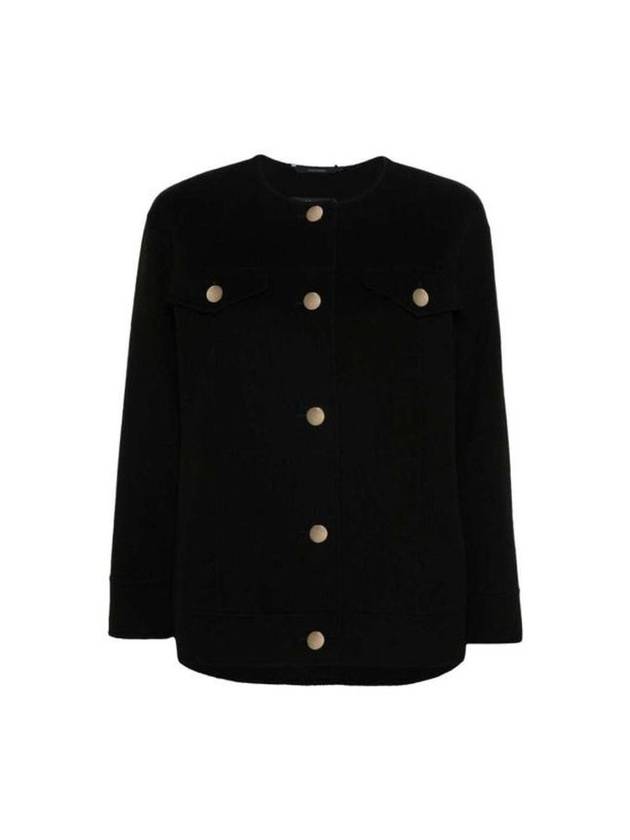 Florence Virgin Wool Jacket Black - MAX MARA - BALAAN 1