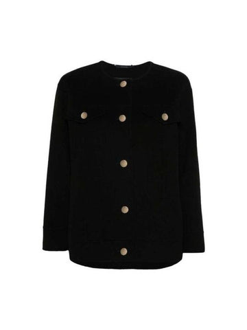 Florence Virgin Wool Jacket Black - MAX MARA - BALAAN 1