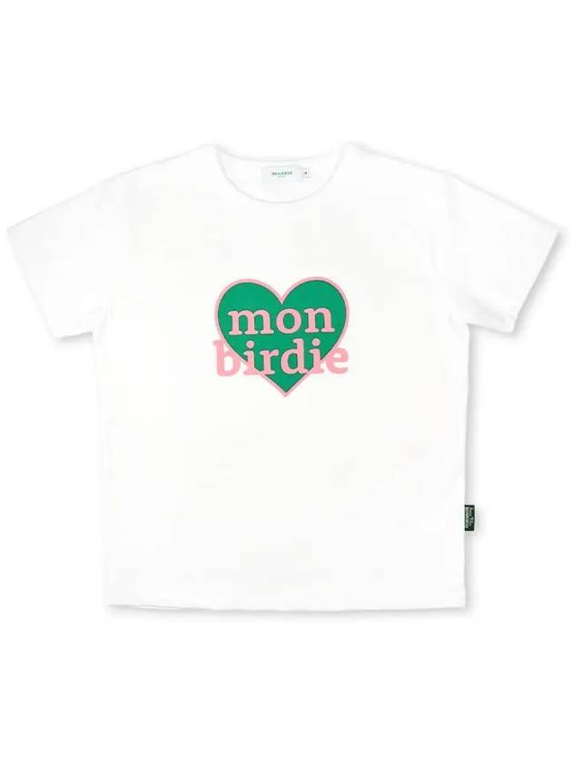 HEART MONBIRDIE Heart Mont Buddy Cool Air T-shirtGREEN - MONBIRDIE GOLF - BALAAN 2