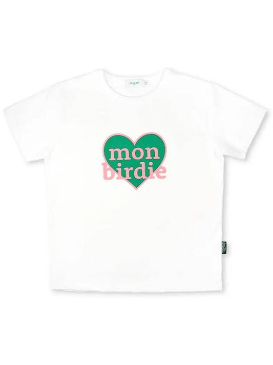 HEART MONBIRDIE Heart Mont Buddy Cool Air T-shirtGREEN - MONBIRDIE GOLF - BALAAN 2