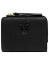 Mcgraw Half Wallet Black - TORY BURCH - BALAAN 2