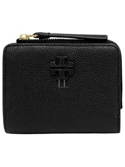 Mcgraw Half Wallet Black - TORY BURCH - BALAAN 2