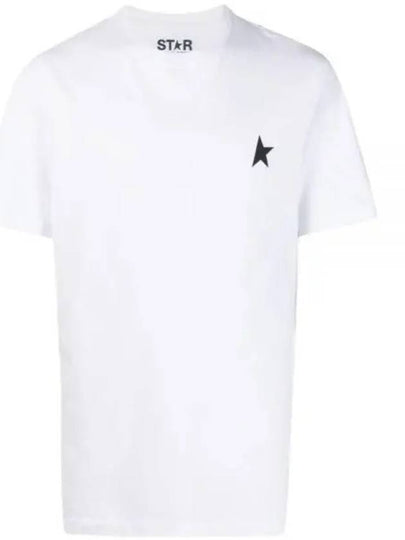 Star Collection Short Sleeve T-Shirt White - GOLDEN GOOSE - BALAAN 2