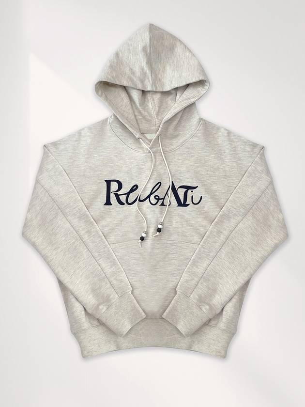 Lettering Logo HOOD OATMEAL - RUBATI - BALAAN 8