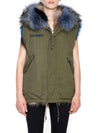 AS65 W2822G 790 fur lining hooded vest - AS65 - BALAAN 3