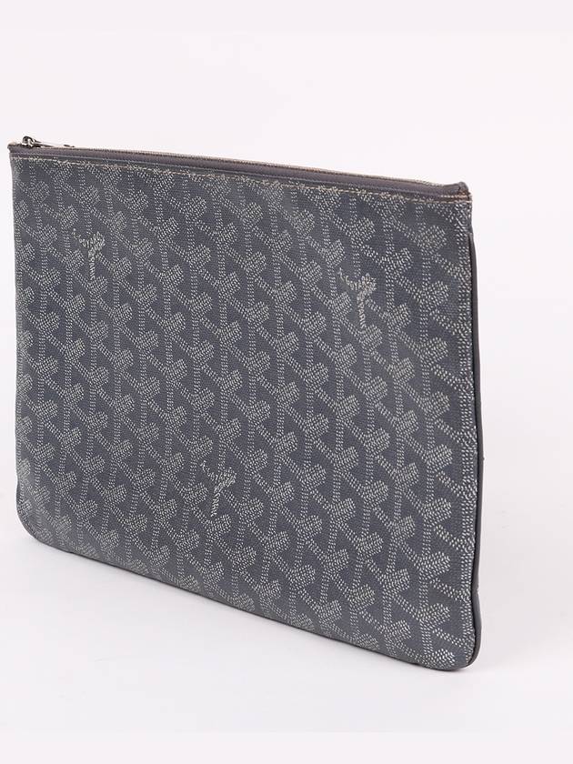 Special Gray Senna MM Clutch Bag - GOYARD - BALAAN 3