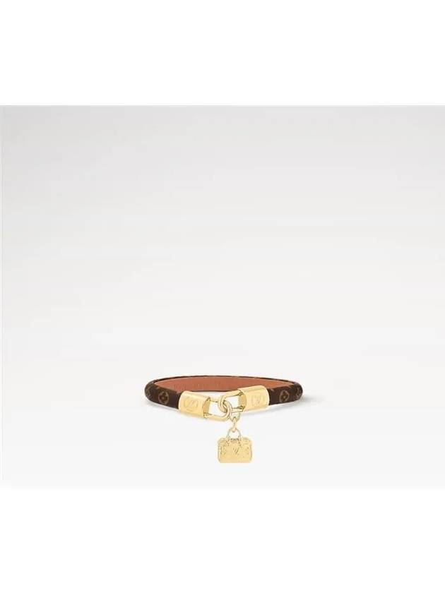 Women's Speedy Charm Bracelet Gold Brown - LOUIS VUITTON - BALAAN 2