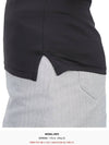 Women's Golf Logo Short Sleeve PK Shirt Black - HYDROGEN - BALAAN 11