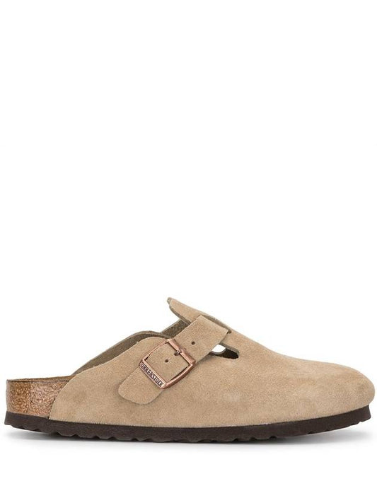 Boston Soft Footbed Taupe Narrow Boston Soft Footbed Taupe Narrow 560773 - BIRKENSTOCK - BALAAN 1