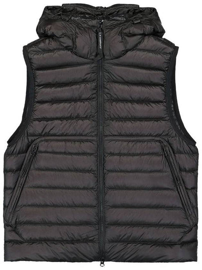 D.D. Shell Goggles Down Vest Black - CP COMPANY - BALAAN 2