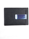 TB Money Clip Grainy Leather Card Wallet Black - BURBERRY - BALAAN 3