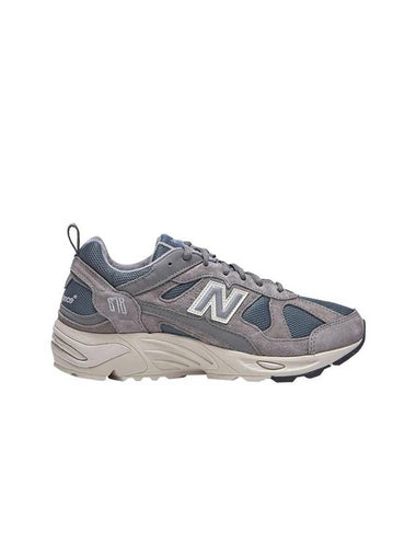 878 Low Top Sneakers Steel Blue - NEW BALANCE - BALAAN 1