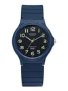 Silicone Analog Watch Black Navy - CASIO - BALAAN 2