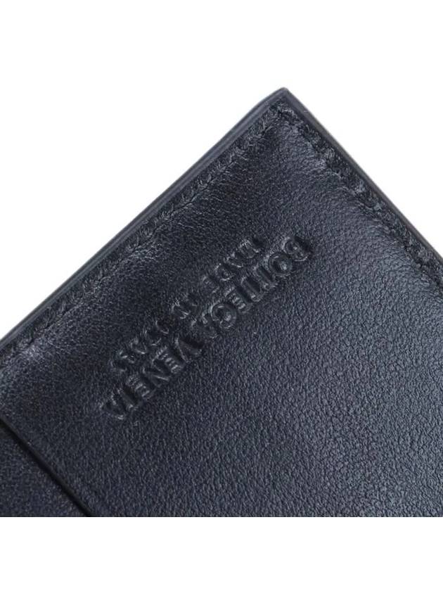 Intrecciato Trifold Half Wallet Black - BOTTEGA VENETA - BALAAN 7