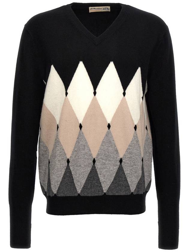 Ballantyne 'Argyle' Sweater - BALLANTYNE - BALAAN 1