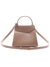 Snatched Handbag Small Tote Bag Mud Brown - MAISON MARGIELA - BALAAN 5