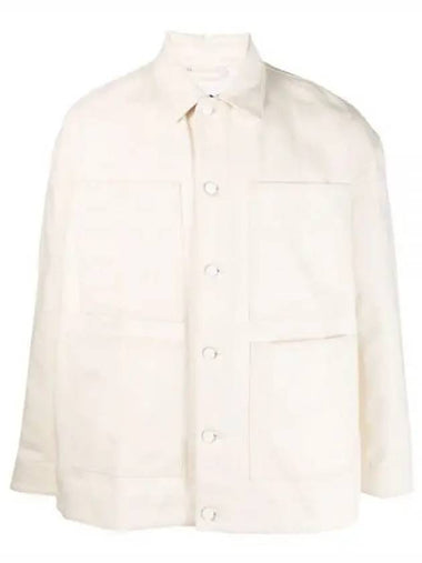 4-Pocket Reversible Denim Jacket White - SUNNEI - BALAAN 1