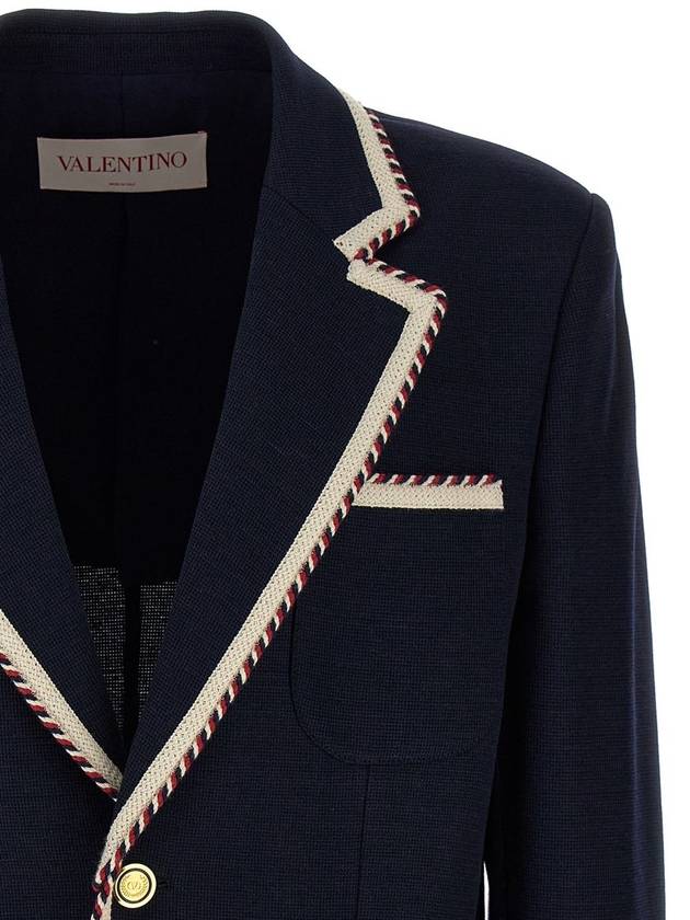 Valentino Garavani Valentino Garavani Torchon Blazer - VALENTINO - BALAAN 3