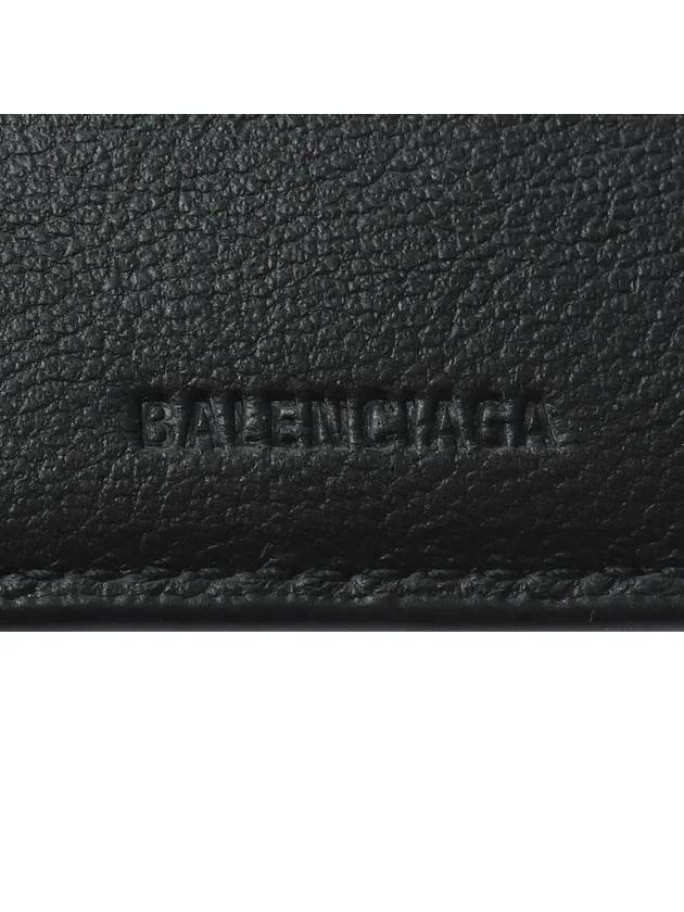 Cash Square Folded Wallet Black - BALENCIAGA - BALAAN 4