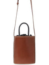 Luella Stitched Small Bucket Bag Tan - CHLOE - BALAAN.