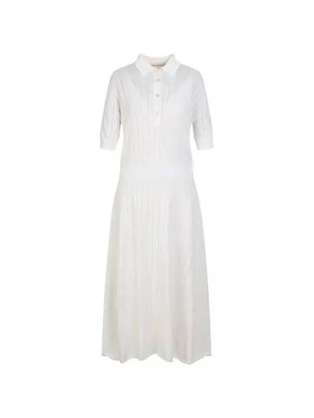 Women s linen blend knit dress 50509329 962 - BOSS - BALAAN 1