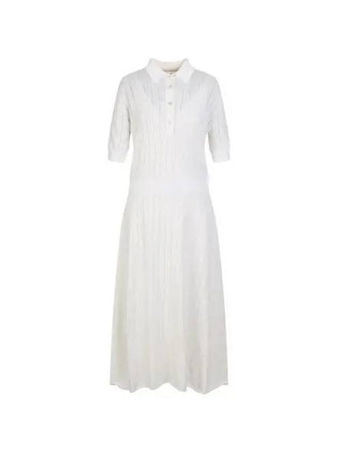 Women s linen blend knit dress 50509329 962 - BOSS - BALAAN 1