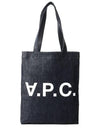 Laure logo denim tote bag blue - A.P.C. - BALAAN 2