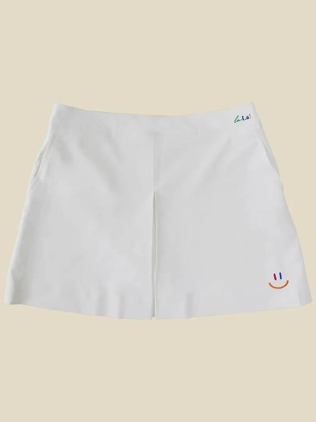 LaLa A-line Skirt White - LALA SMILE - BALAAN 3