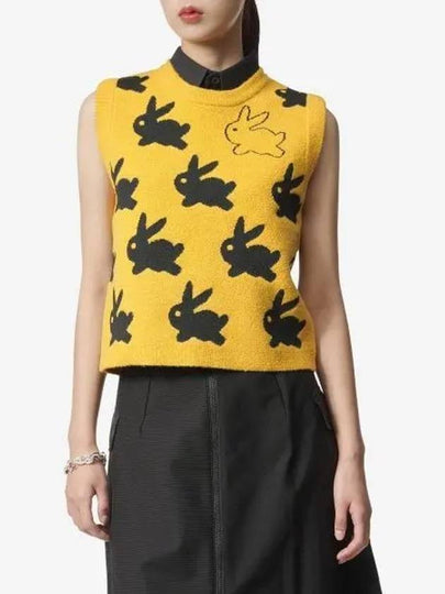 Bunny Motif Knit Vest KW1011YN0268212 - JW ANDERSON - BALAAN 2