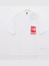 The North Face Printed Pocket Short Sleeve Men s T Shirt SS23KN2 WHITE - SUPREME - BALAAN 3