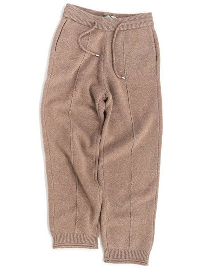 Others Men's Knit Pants Beige - IOEDLE - BALAAN 2