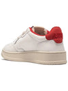 Medalist Red Tab Low Top Sneakers White - AUTRY - BALAAN 5