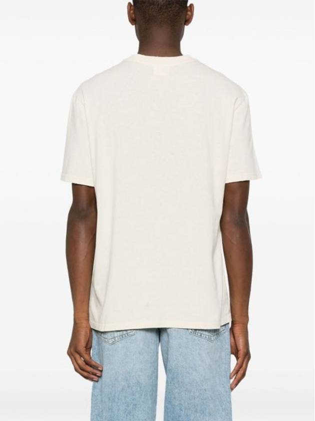 Hugo Logo Short Sleeve T-shirt Ecru - ISABEL MARANT - BALAAN 3