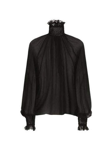 Blouse F79EMT FU1AT N0000 BLACK - DOLCE&GABBANA - BALAAN 1