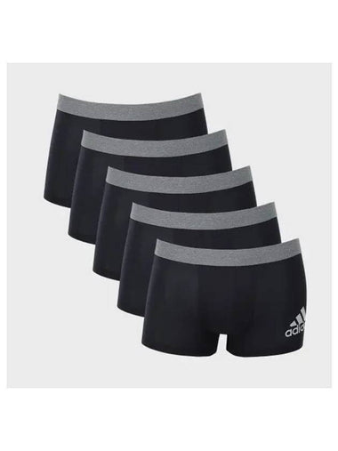 adidas UNDERWEAR Performance Signature Men s Draw 5 Pack Black 2 - ADIDAS - BALAAN 1