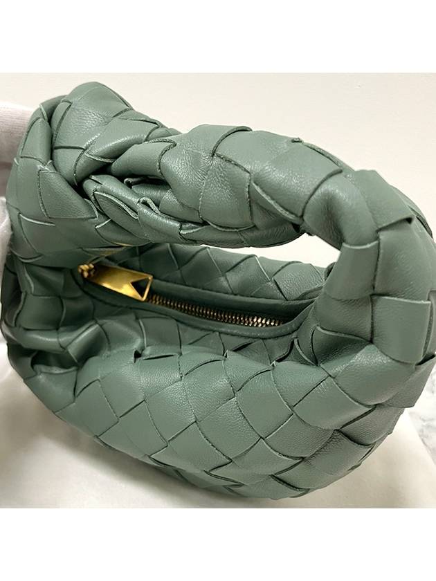 Candy Jodie Intrecciato Tote Bag Aloe - BOTTEGA VENETA - BALAAN 8