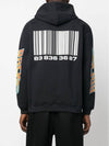 Back To The Future Print Hoodie Black - VETEMENTS - BALAAN 7