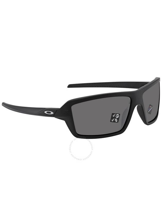 Oakley Cables Prizm Black Polarized Wrap Men's Sunglasses OO9129 912902 63 - OAKLEY - BALAAN 2